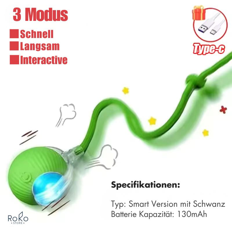 Magischer LED-Katzenball